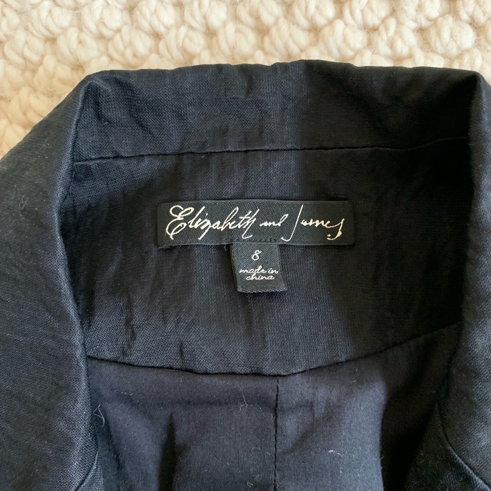 Elizabeth and James Black Blazer - Picture 4 of 8